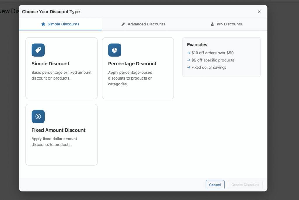 Create a Discount Rule